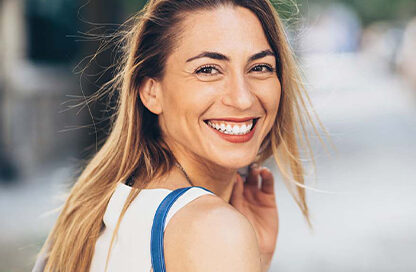 Confident smile after cosmetic dentistry at Gresham Advanced Dentistry in Gresham, OR