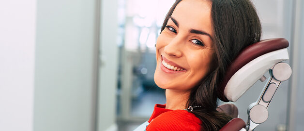 Relaxed patient in the dental chair for routine dental care at Gresham Advanced Dentistry in Gresham, OR