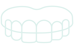 Clear aligner icon